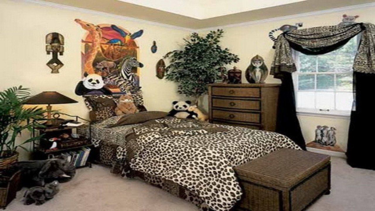 Cheetah print bedroom decor animal prints room decor