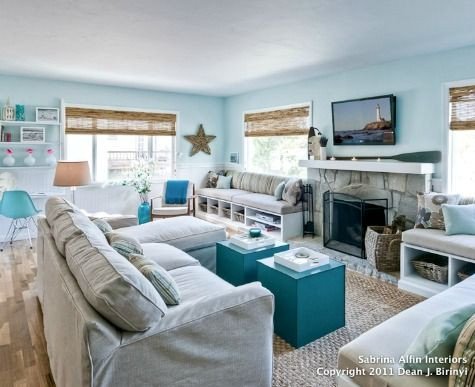 12 Small Coastal Living Room Decor Ideas with Great Style