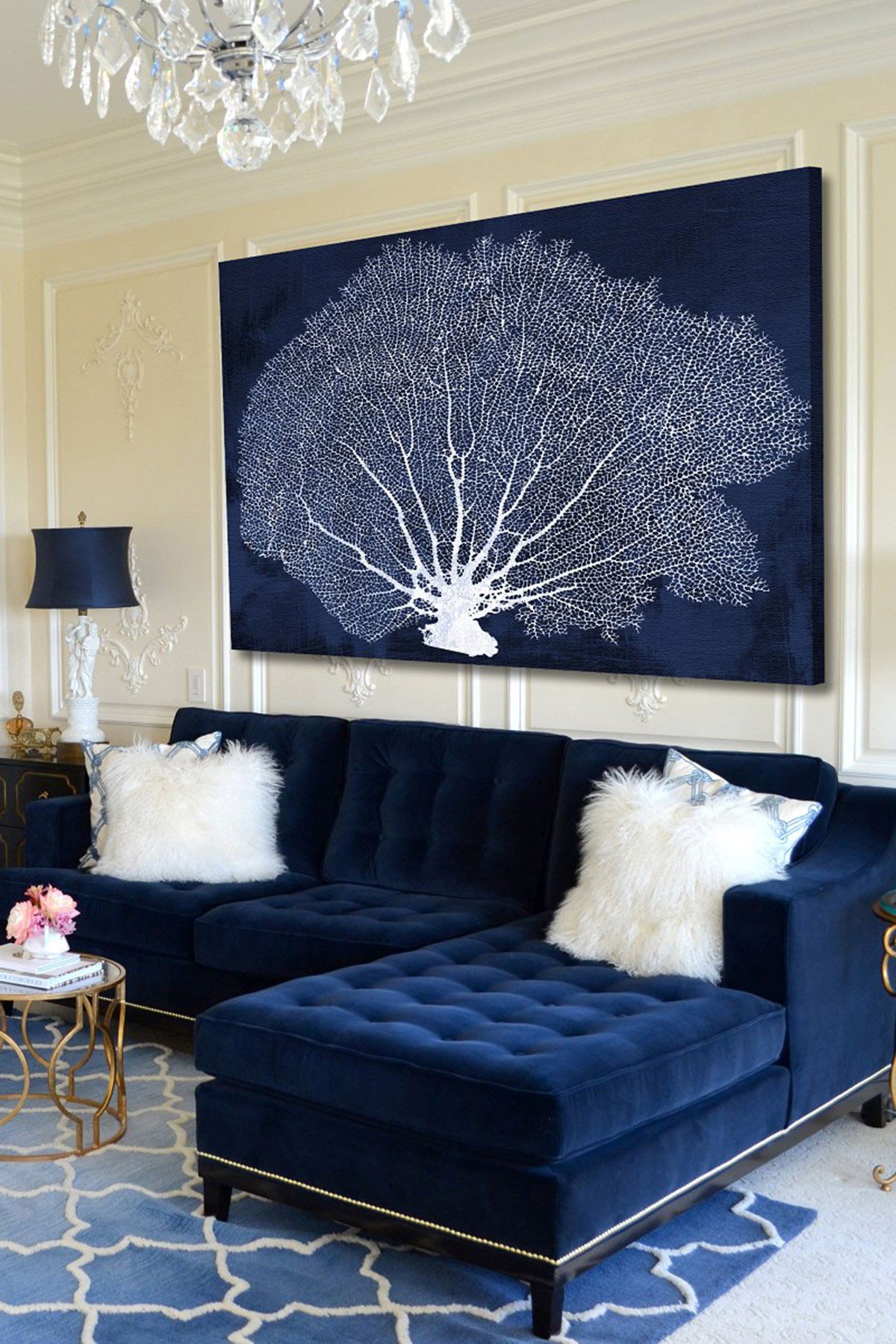 Navy Blue Living Room Ideas – Adorable Home