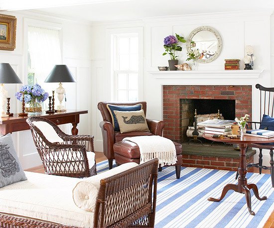 20 Blue living room design ideas