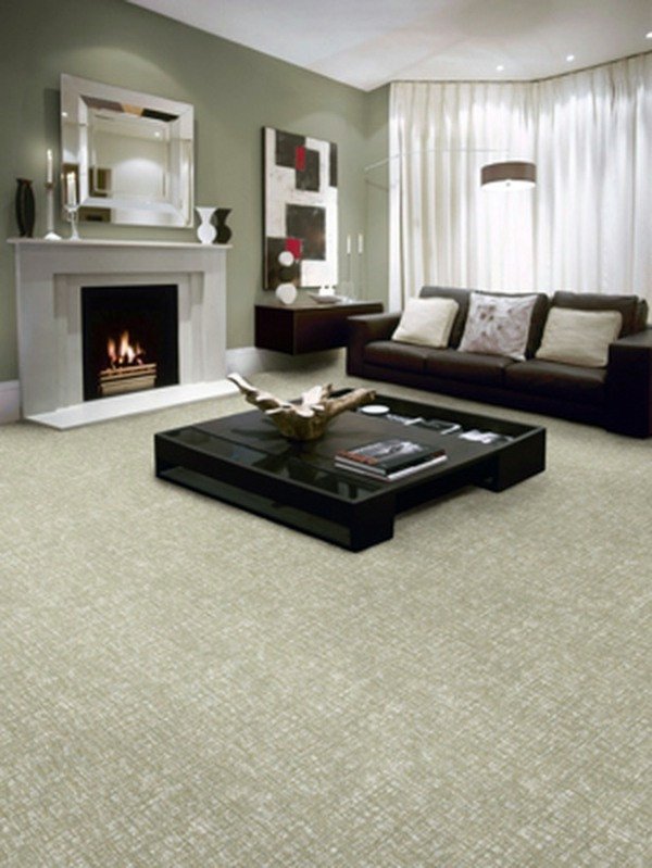 12 ideas on how to integrate a carpet in the living room