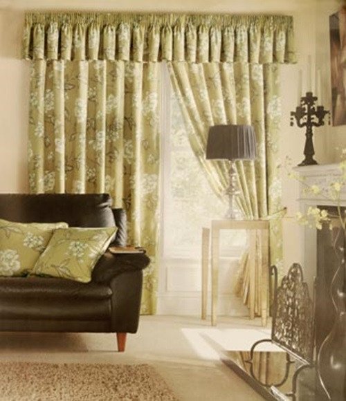 Luxurious Modern Living Room Curtain Design Interior design