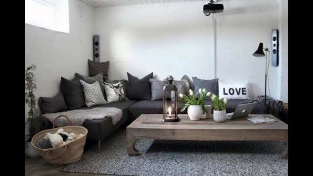 Charcoal Grey Couch Decorating I Decor I Decorative