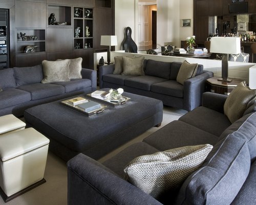 Dark Gray Sofa Home Design Ideas Remodel and Decor