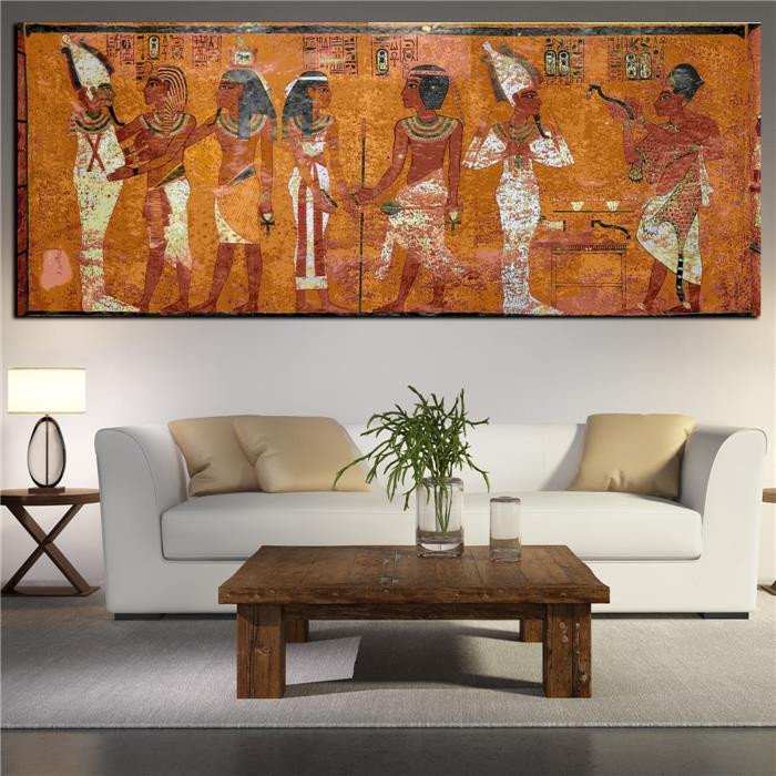Egyptian Decor Canvas Painting Oil Painting Wall