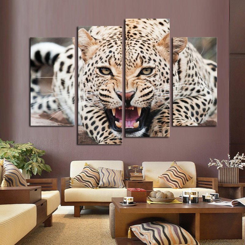 Marvelous Leopard Print Living Room 18 Within Interior