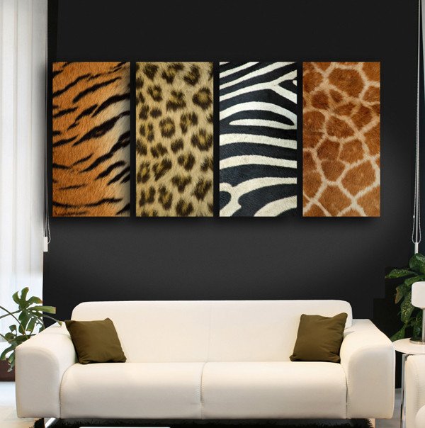 animal print living room decorating ideas