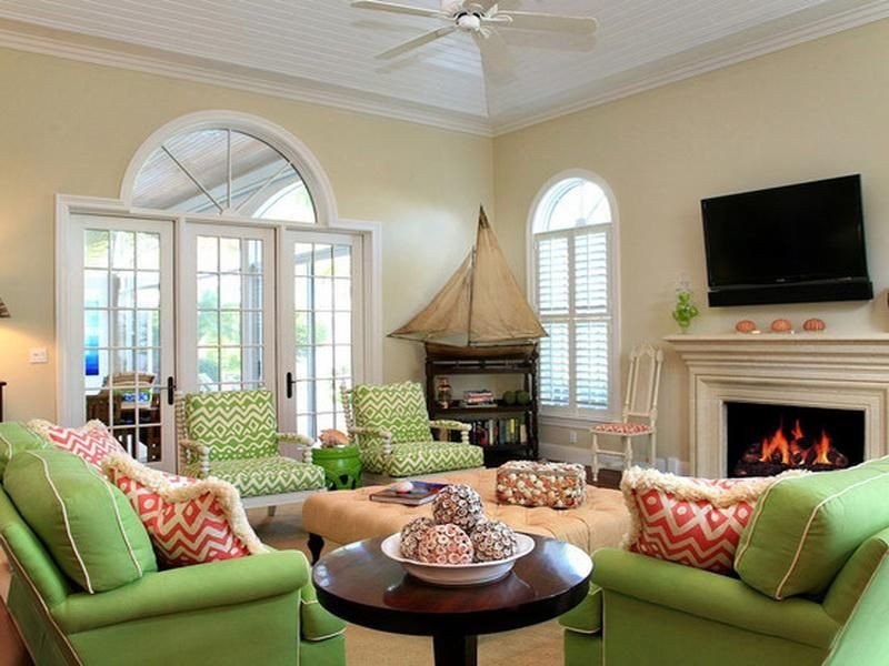 Lime Green Couch Green Living Room Ideas
