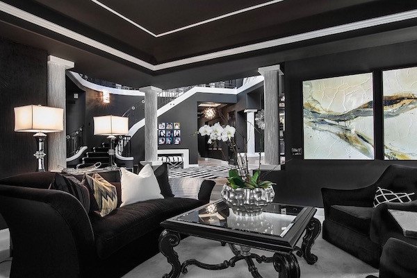 20 Inspiring Black and White Living Room Designs