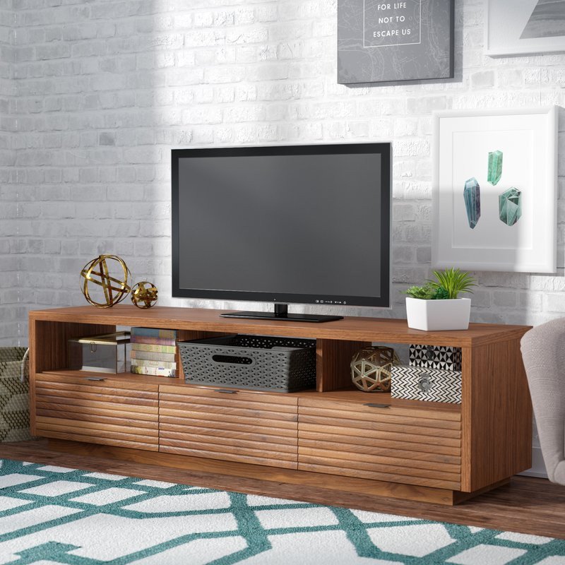 Living Room Danish Modern TV Stand Design And Ideas TV