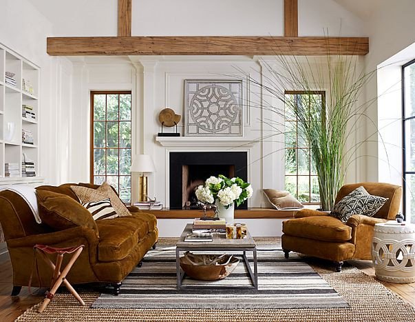 Modern living room with rustic accents Several proposals