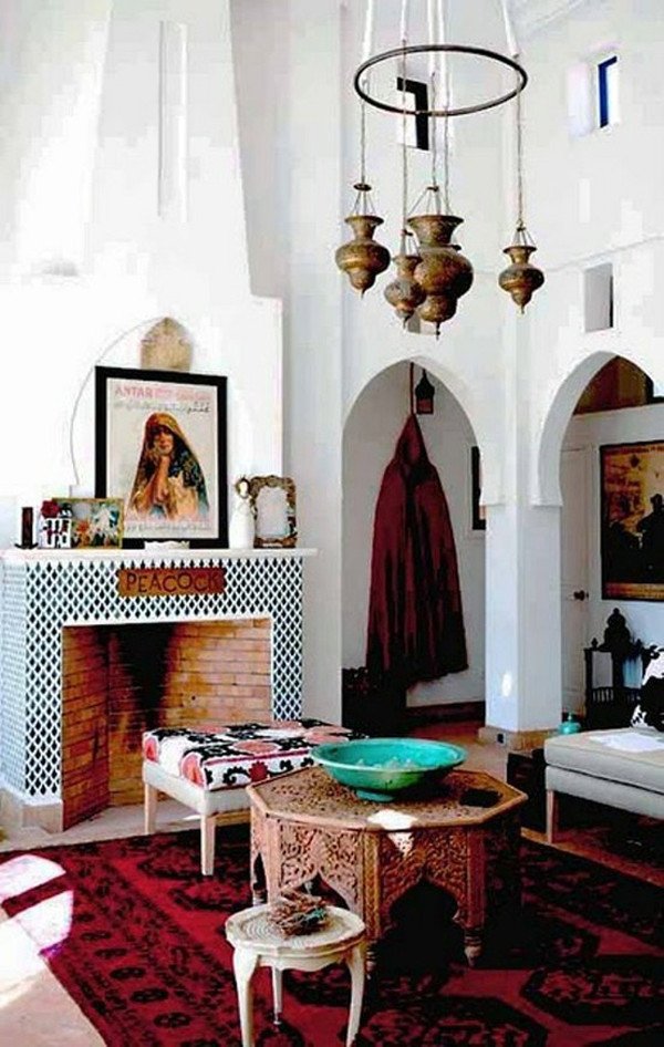 25 Modern Moroccan Style Living Room Design Ideas – The