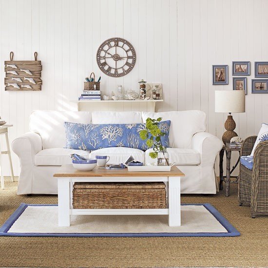 Living room decorating ideas in nautical decor – HOUSE