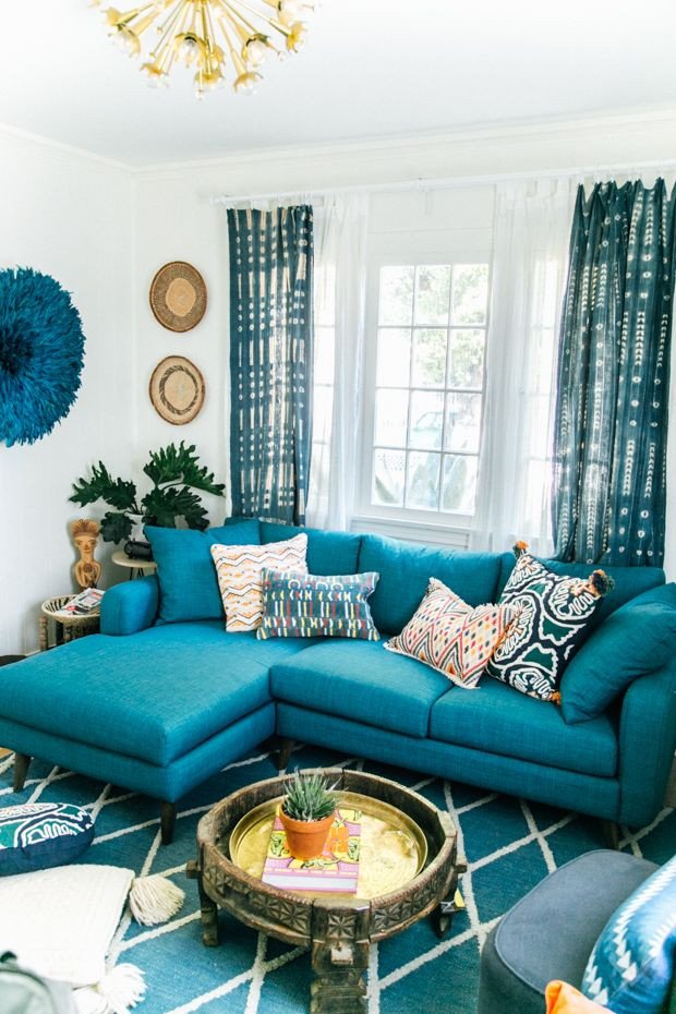 Best 25 Teal couch ideas on Pinterest
