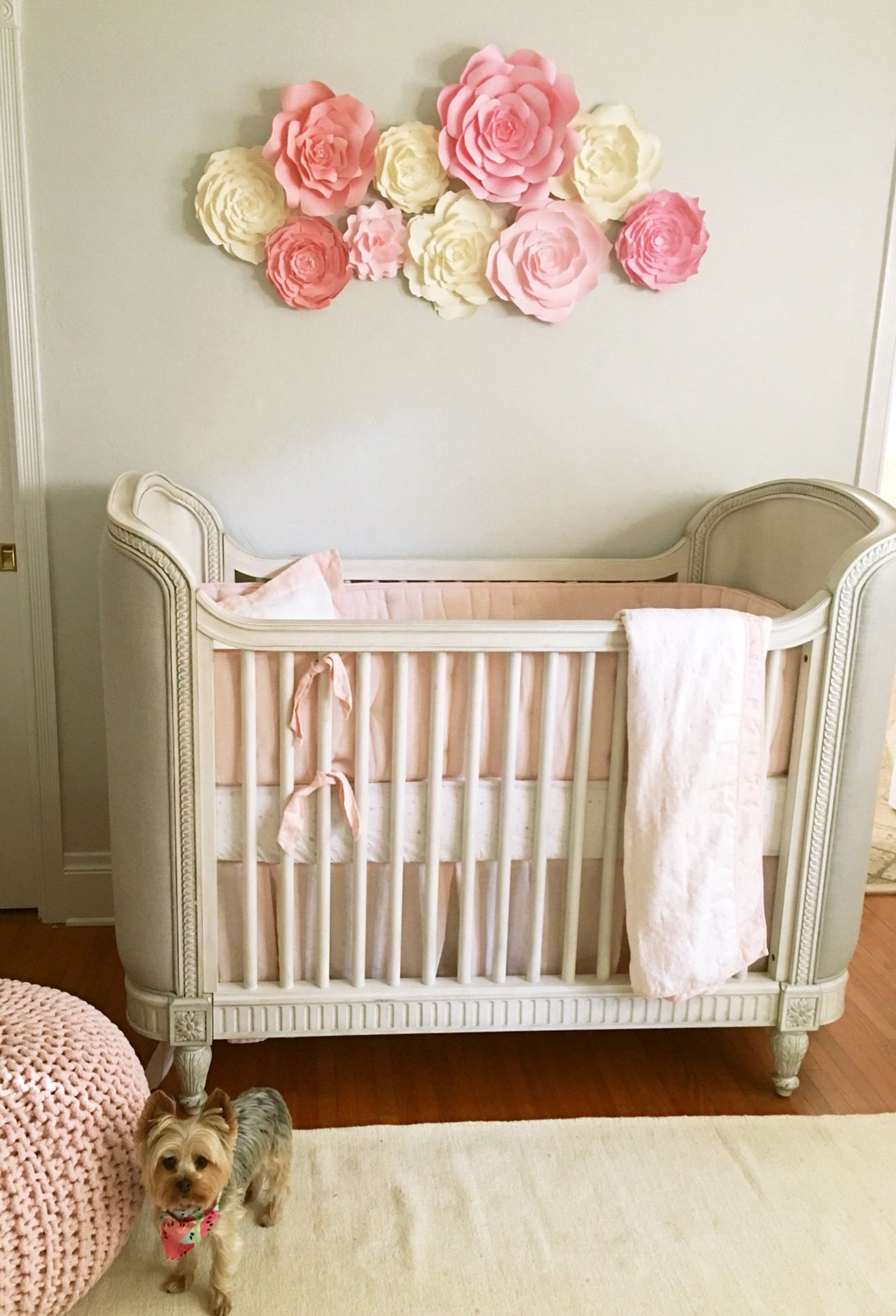 Baby Girl Room Wall Decor Elegant Baby Nursery Wall Decor Paper Flowers for Girls Nursery