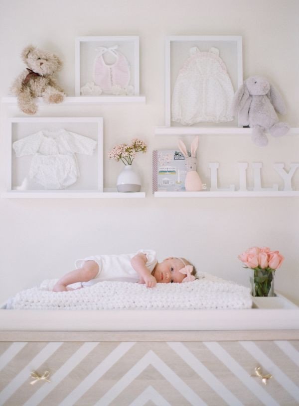 Baby Girl Room Wall Decor Inspirational A Blushing Baby Nursery as Pretty as they E Ideas &amp; Projects for the Home