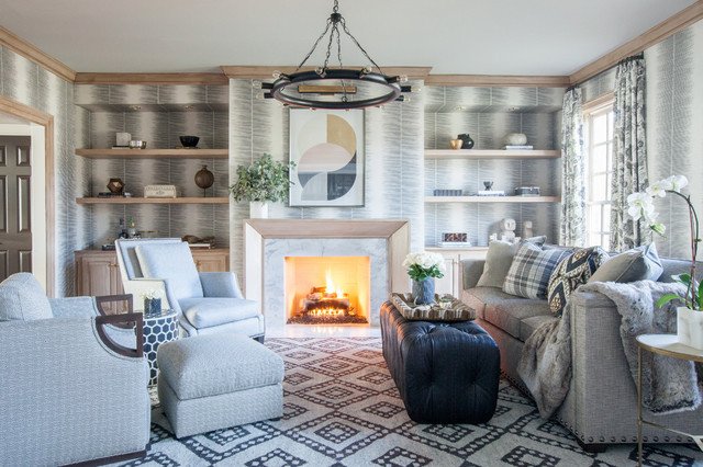 35 Elegant Cozy Traditional Living Room