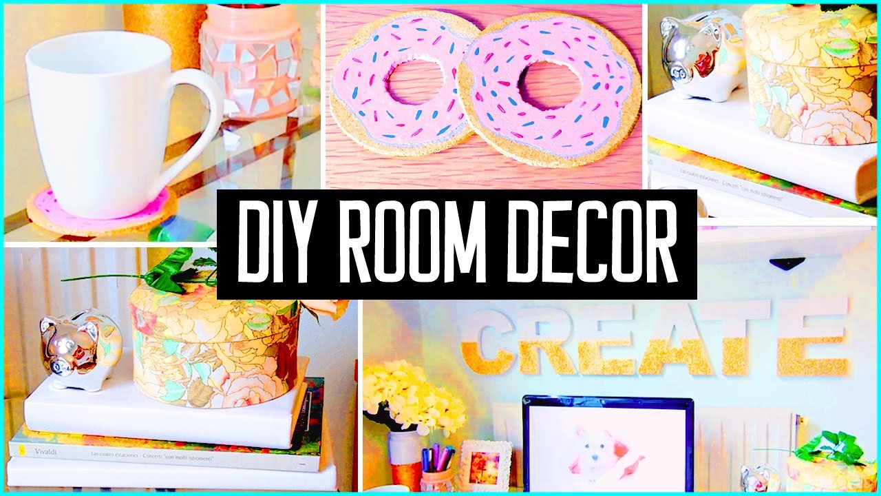 Cute Diy Room Decor Ideas Elegant Diy Room Decor Desk Decorations Cheap &amp; Cute Projects