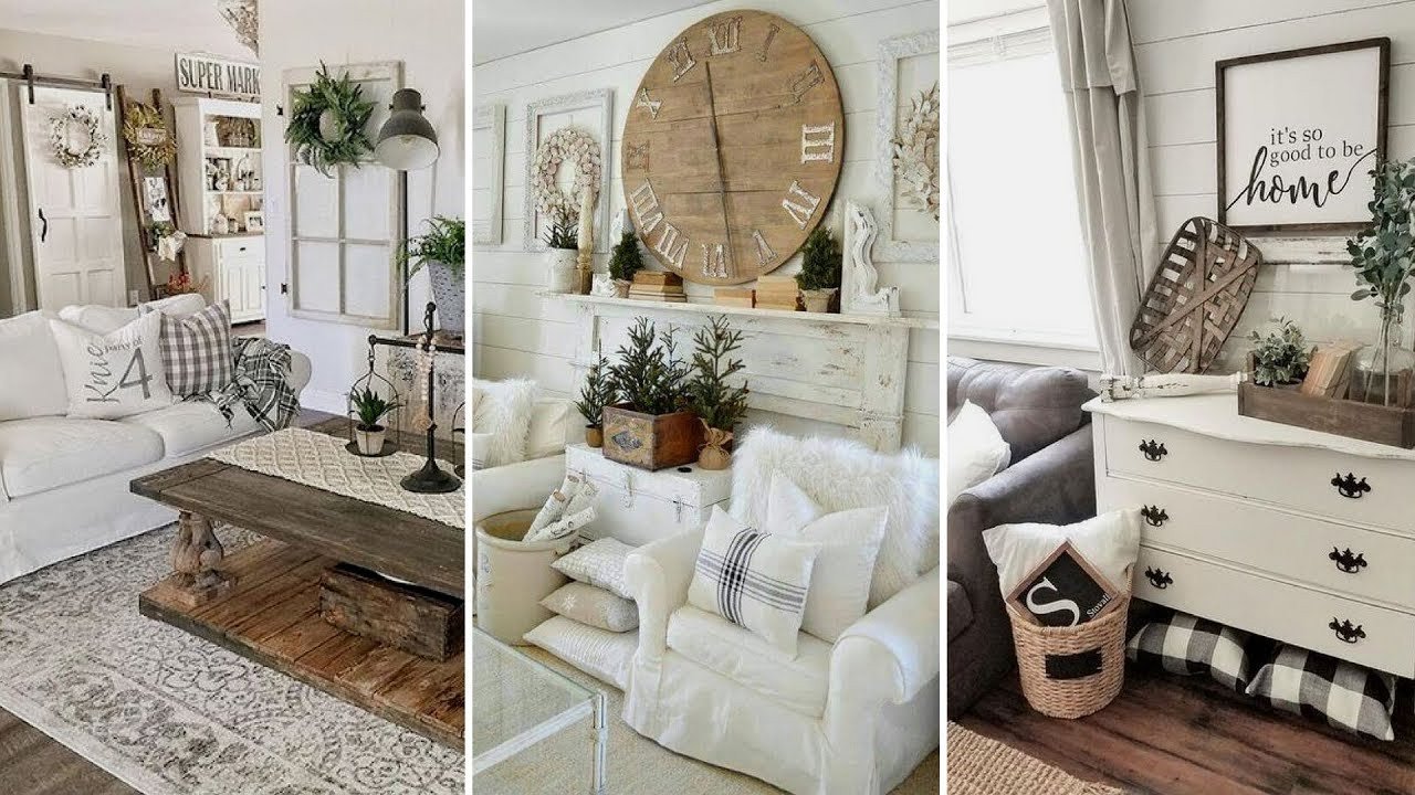 35 Fresh Modern Farmhouse Living Room Decorating Ideas | Findzhome