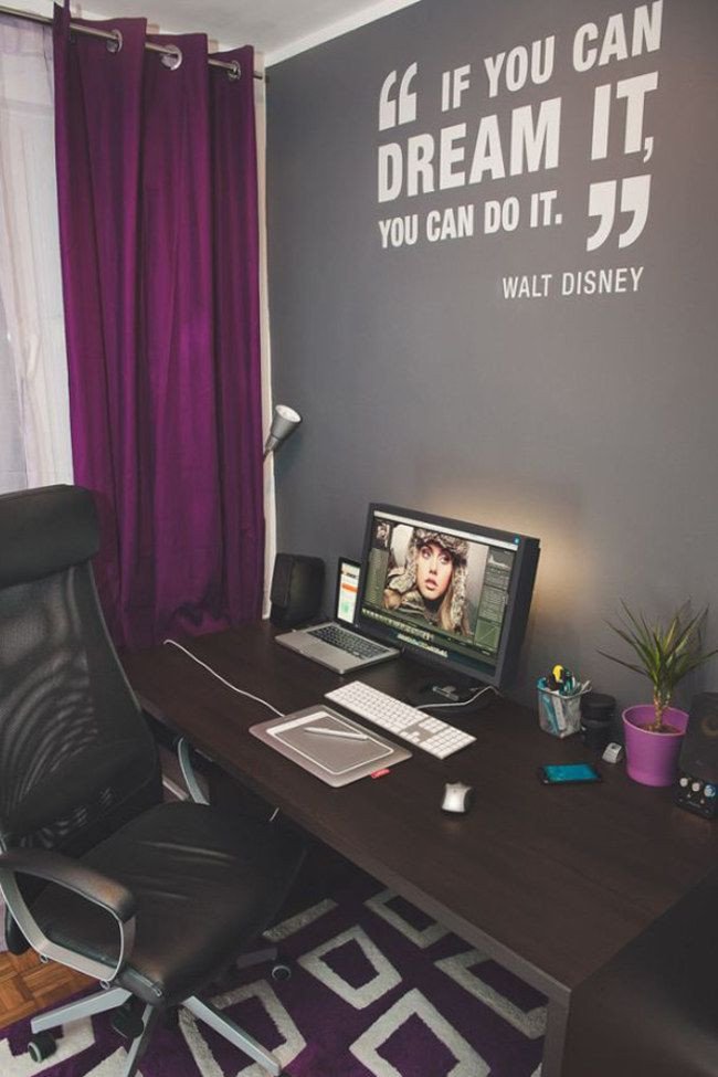 24 Inspirational Professional Office Wall Decor Ideas | Findzhome