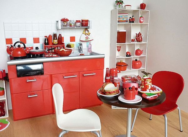 Red and White Kitchen Decor New Red Kitchen Design Ideas and Inspiration