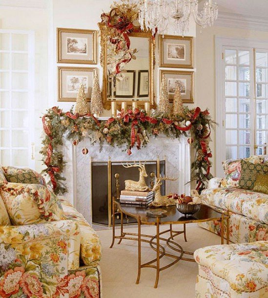 Traditional Christmas Living Room Awesome 30 Stunning Ways to Decorate Your Living Room for Christmas Diy &amp; Crafts