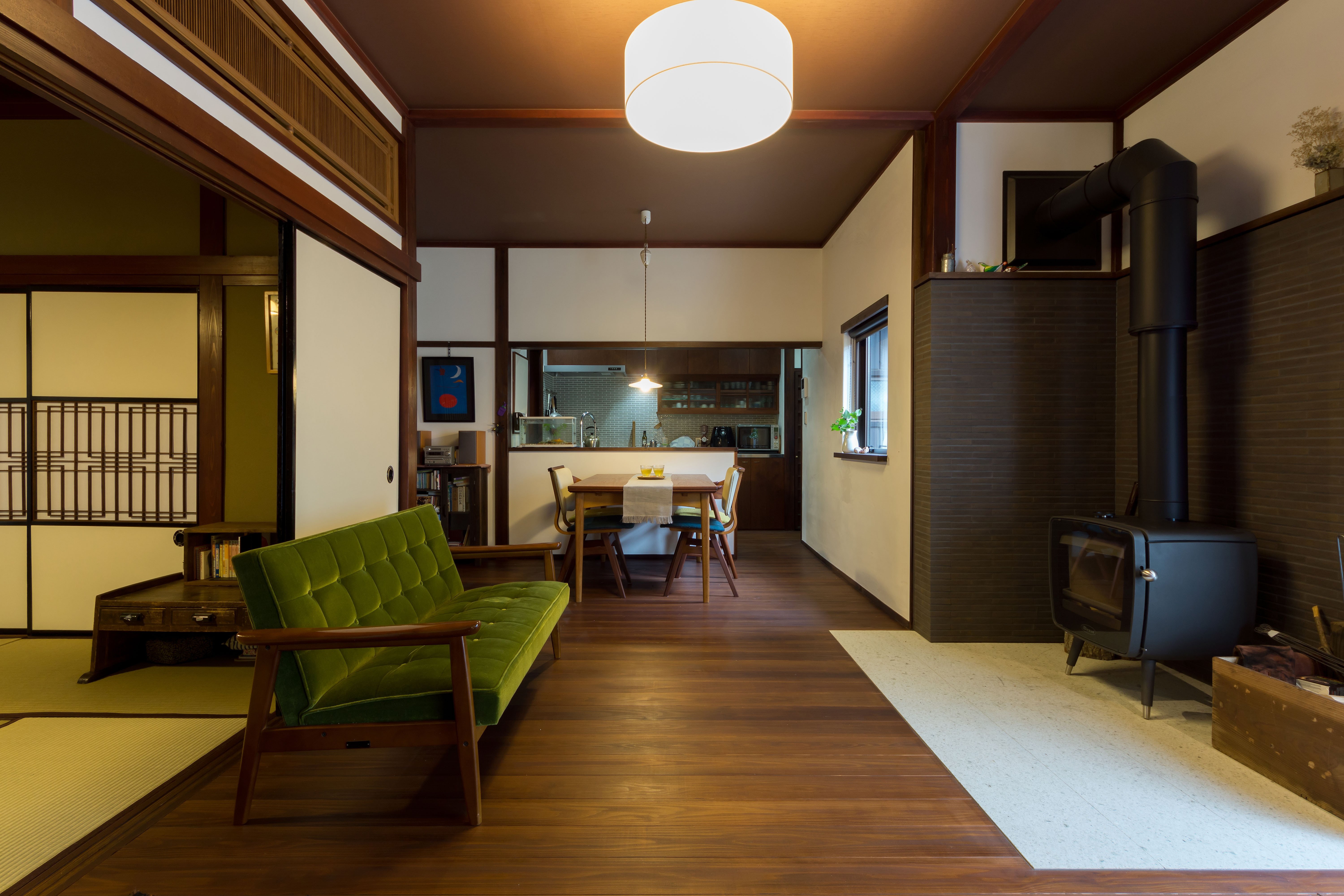 typical living room in japan