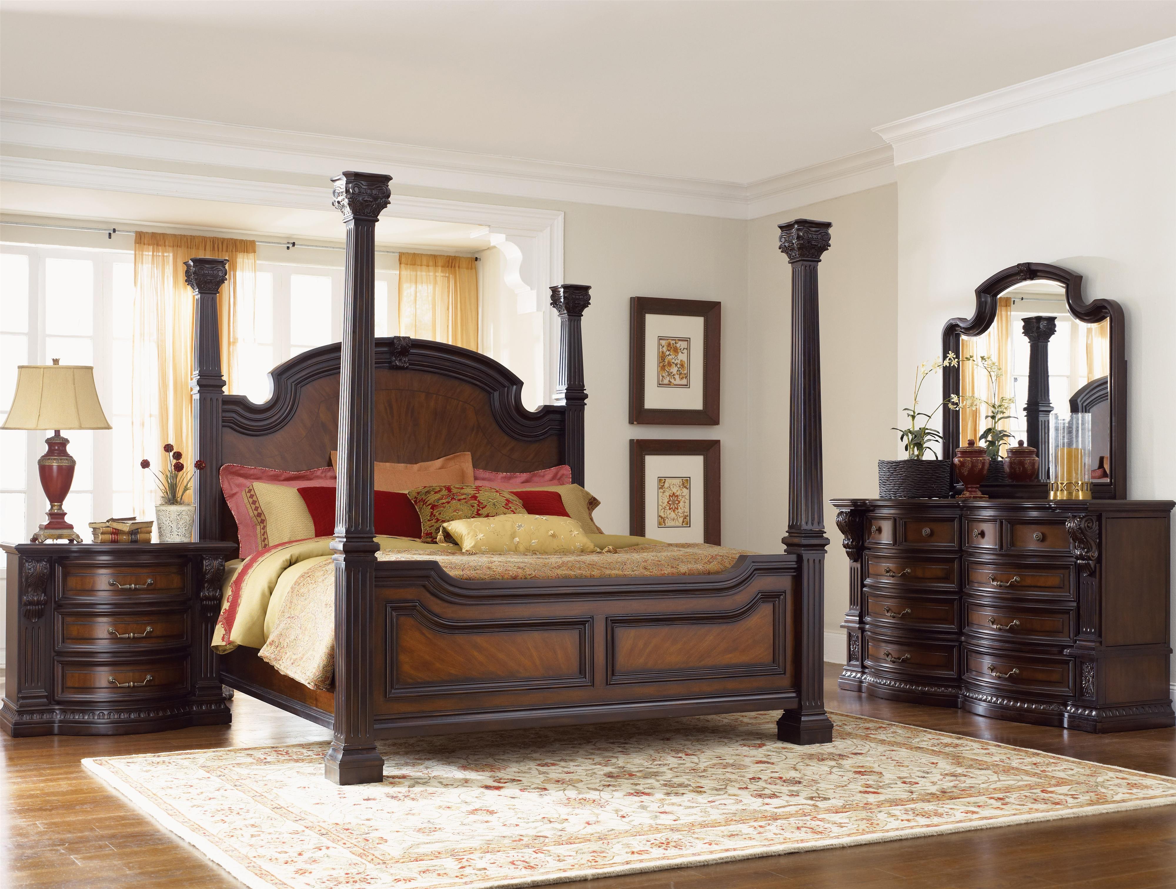 7-piece king bedroom furniture set