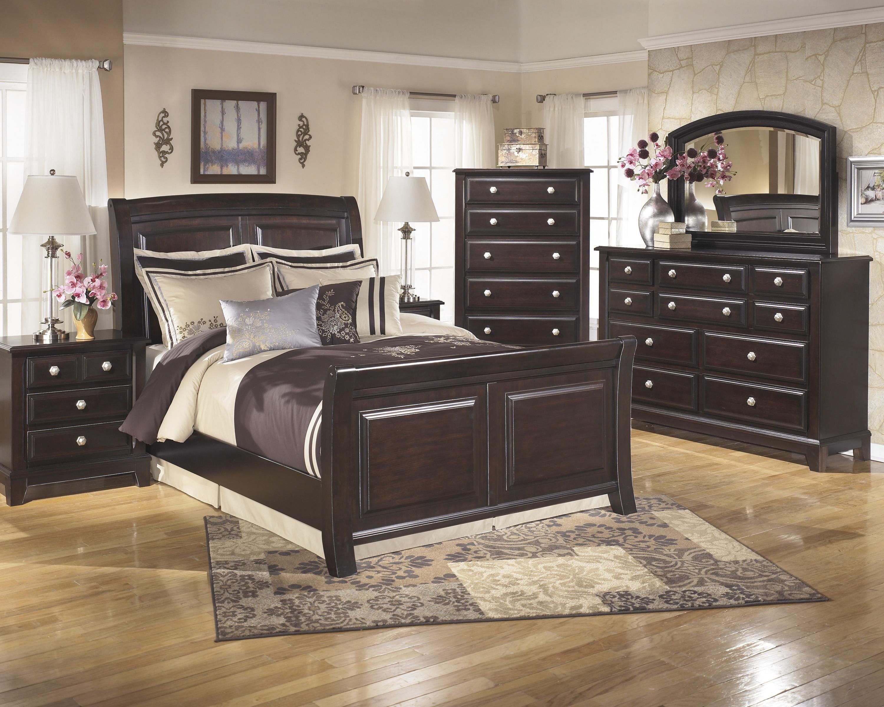 ashley black bedroom furniture