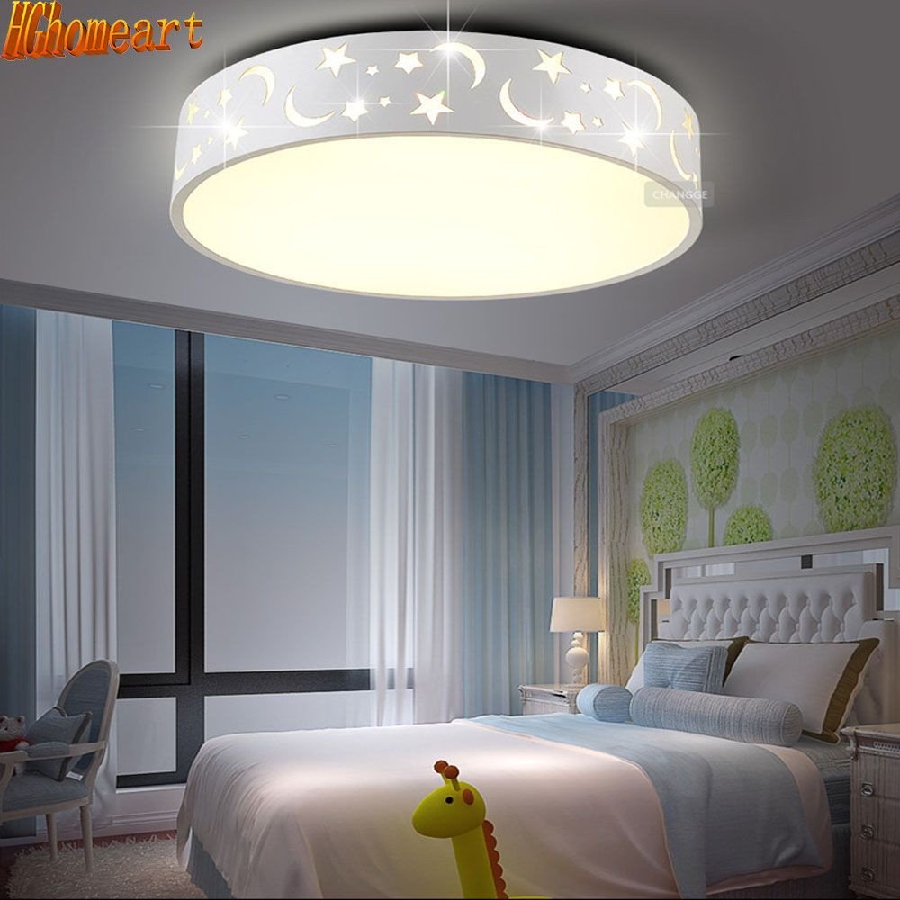 Hanging Lamp for Bedroom Elegant Led Energy Saving Cartoon Ceiling Lamp Main Bedroom Light