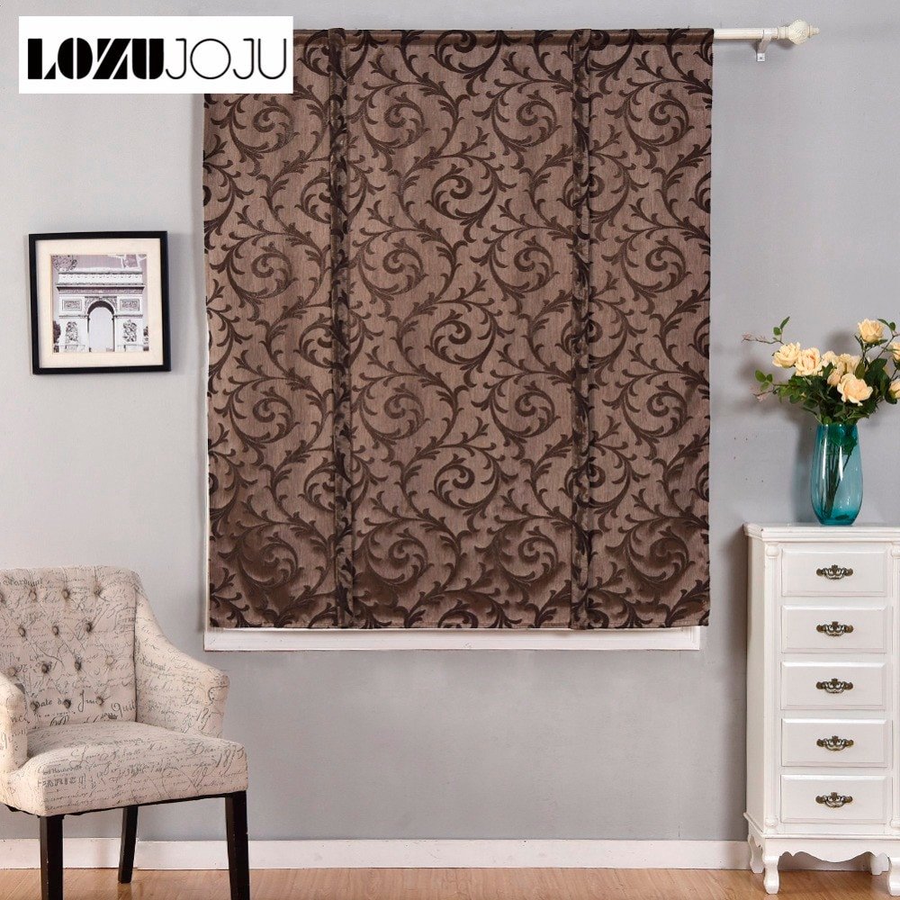 Short Curtains for Bedroom Windows Luxury Us $12 28 Off Lozujoju Short Roman Curtains Blackout Endless Stripe Jacquard for Kitchen Doors Small Windows Fabric for Living Room Bedroom In