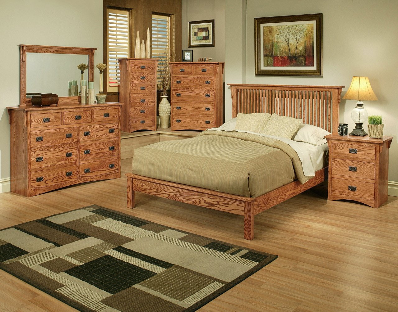 thomasville bedroom oak furniture