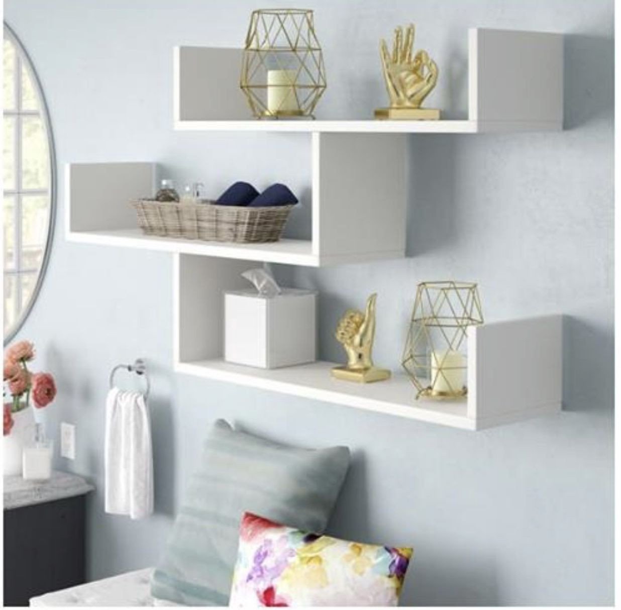 Wall Shelf For Bedroom Fresh Floating Shelves For Bedroom In 2019 Of Wall Shelf For Bedroom 