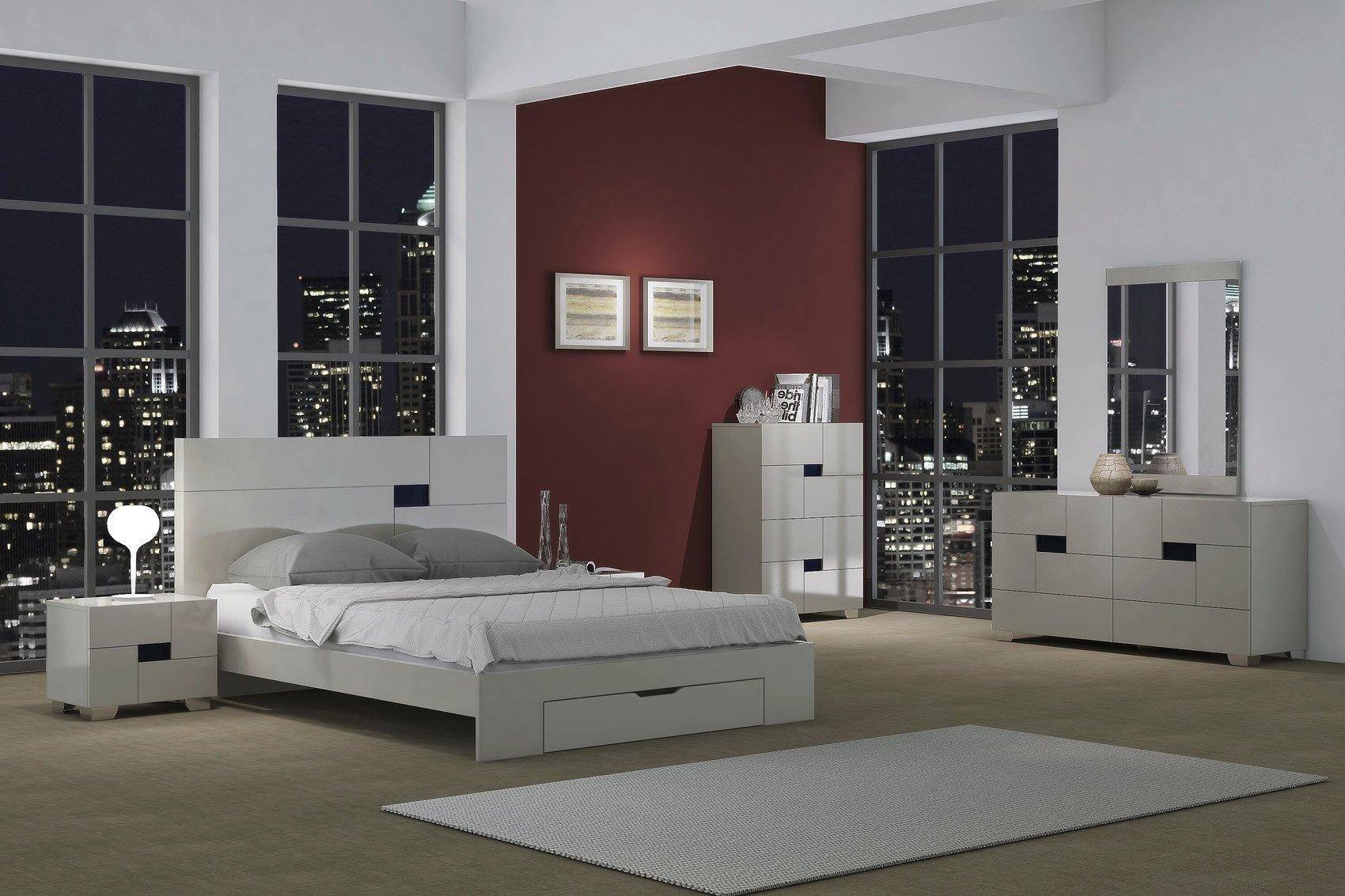 gray lacquer bedroom furniture