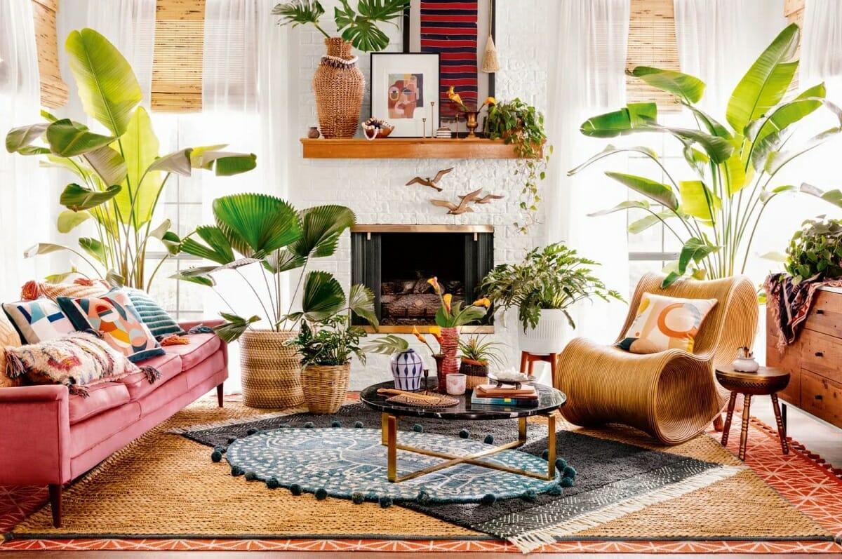 Boho Glam Living Room Ideas