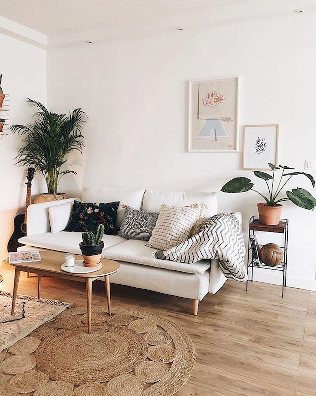 Boho Japanese Living Room Ceiling