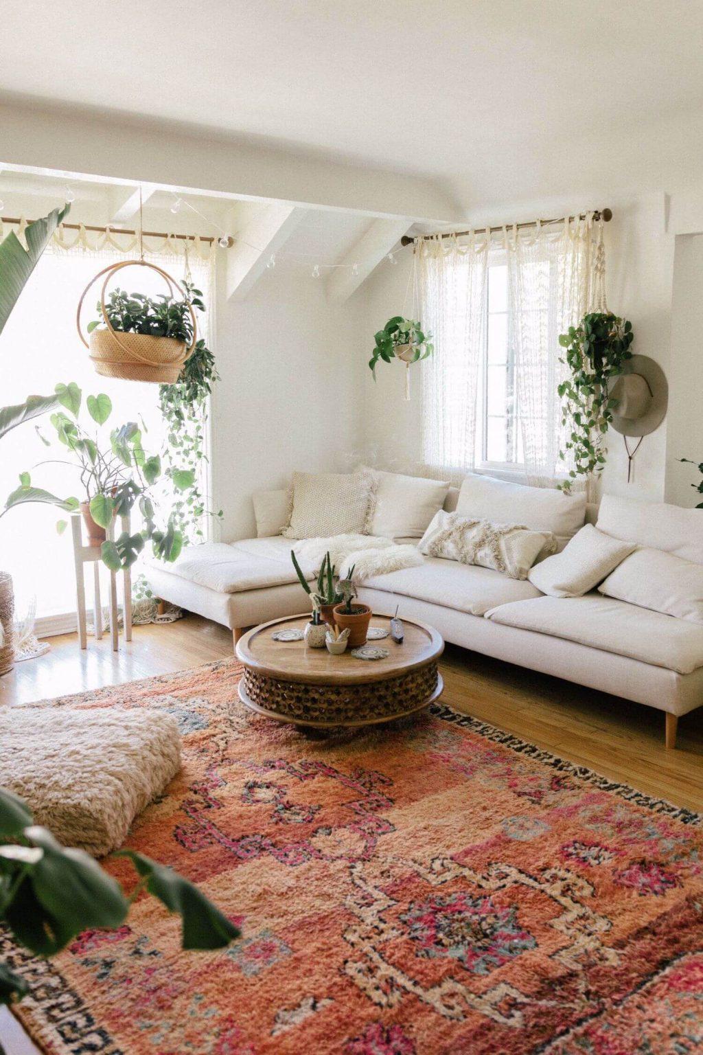 Boho Japanese Living Room Exterior