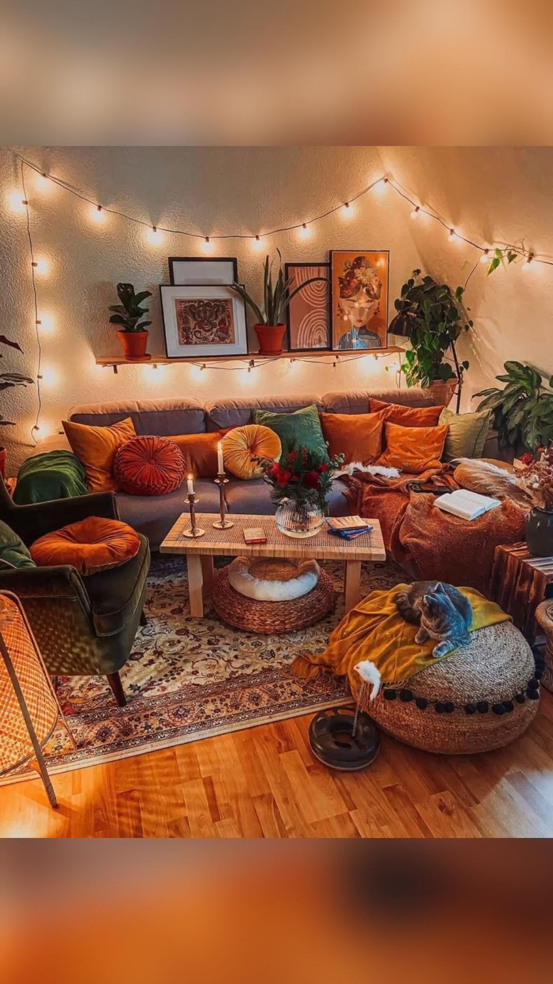 Boho Japanese Living Room Hd