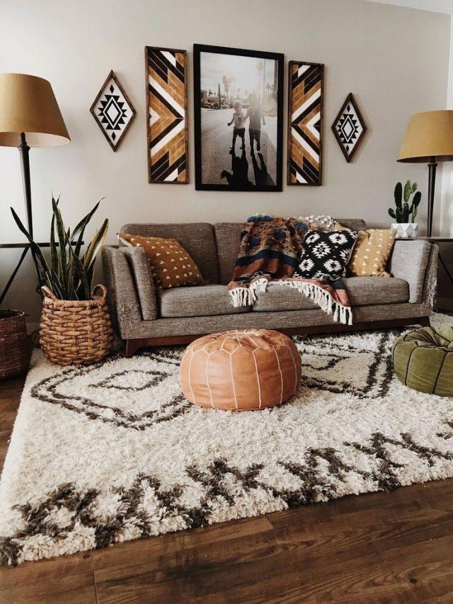 Boho Japanese Living Room Journal