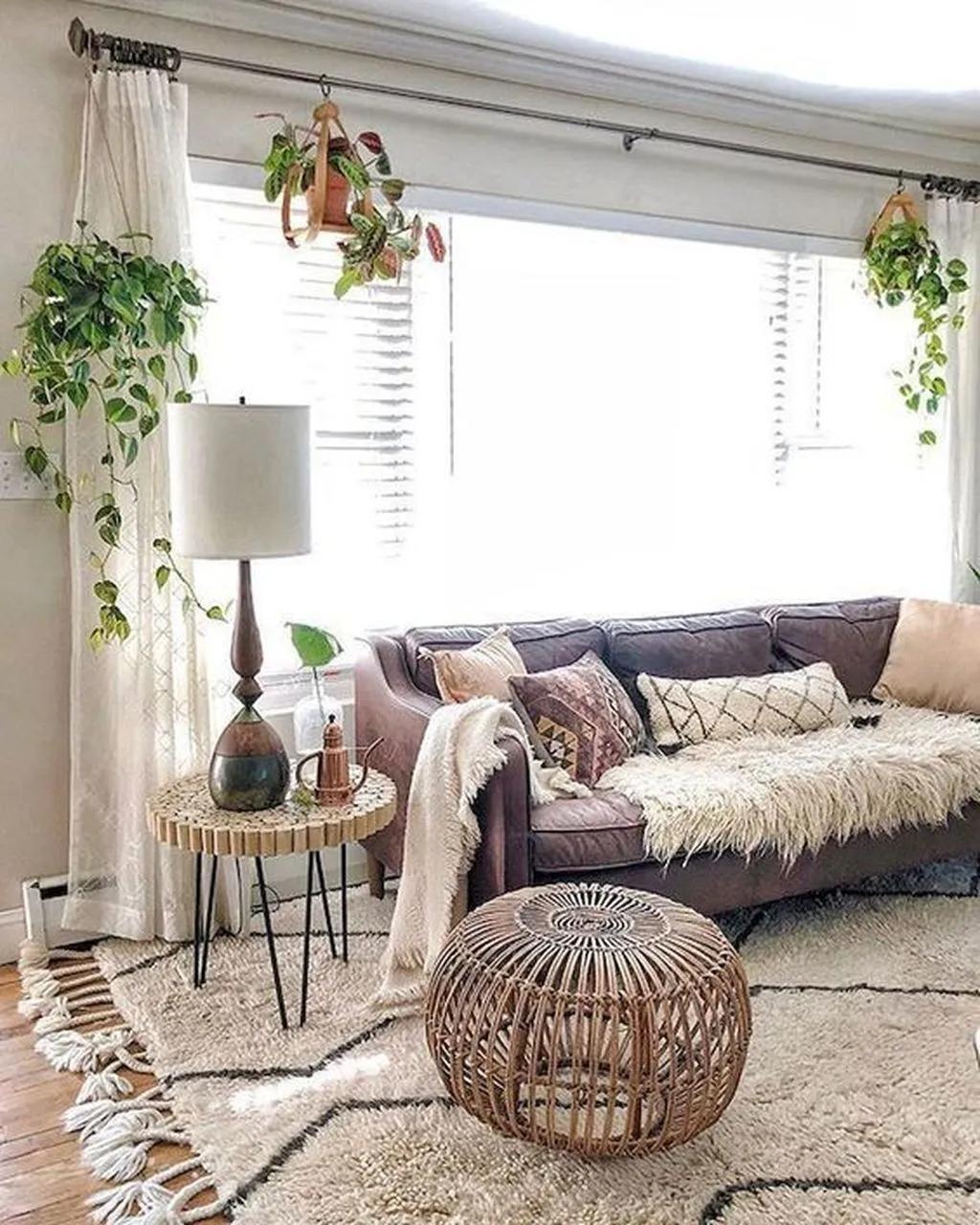 Boho Living Room Aesthetic Ideas