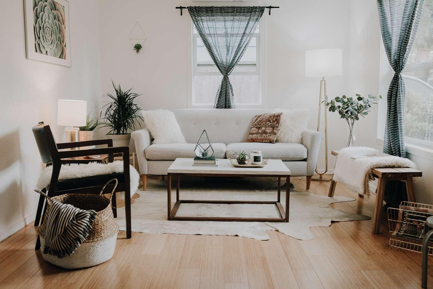 Boho Living Room Aesthetic