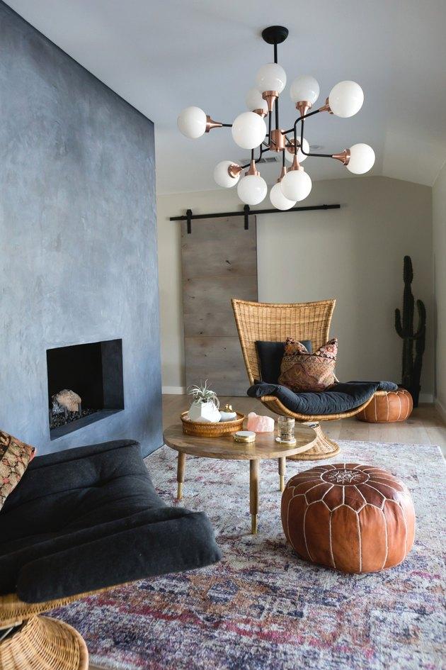 Boho Living Room Minimalist Baker