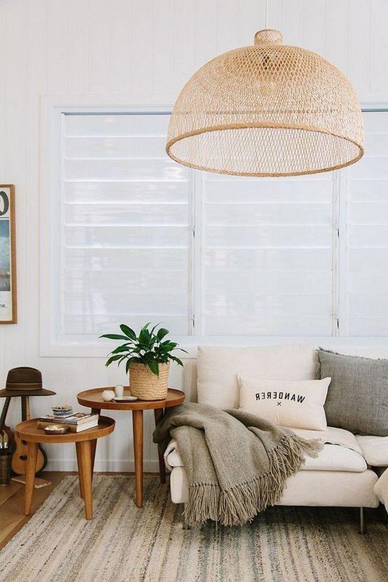 Boho Living Room Rattan House