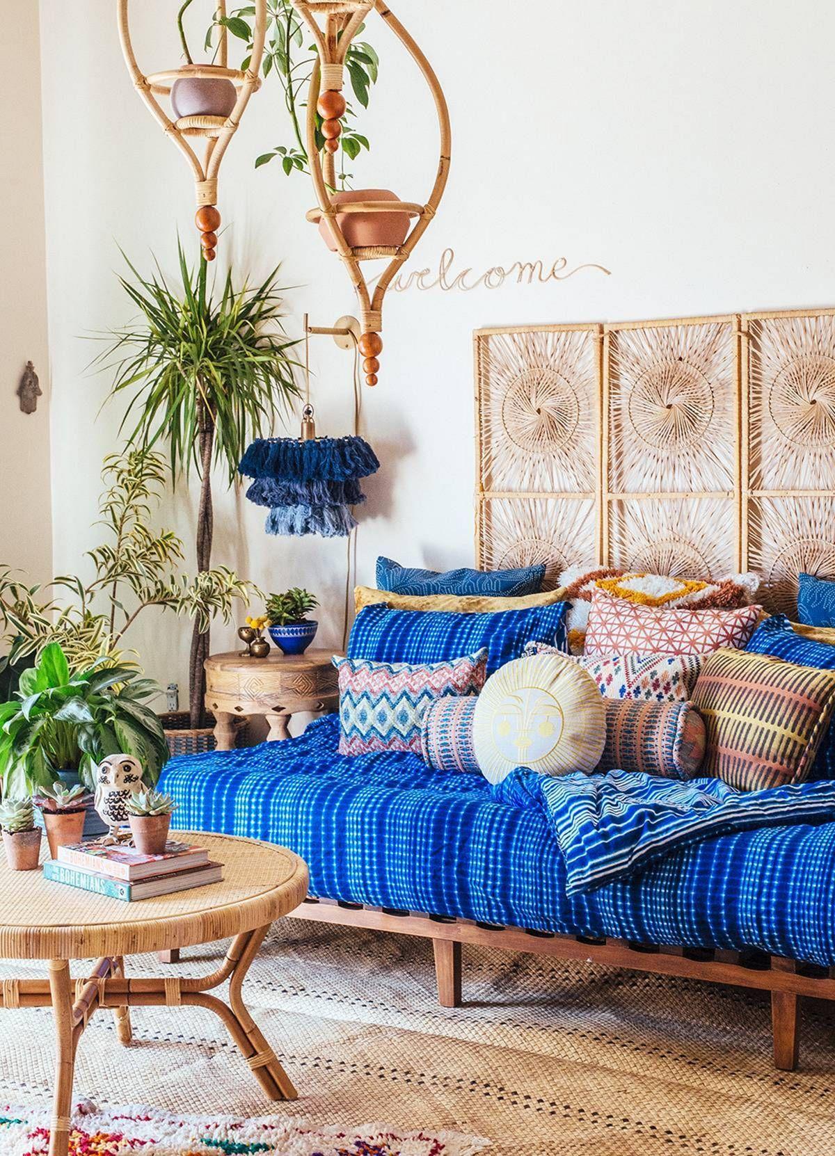 Boho Living Room Rattan Ikea