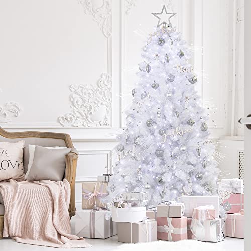 15 Beautiful Christmas White Tree Decorations to Try This Season