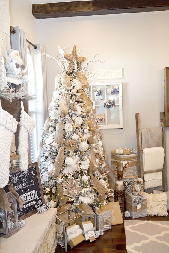 15 Beautiful Christmas White Tree Decorations to Try This Season