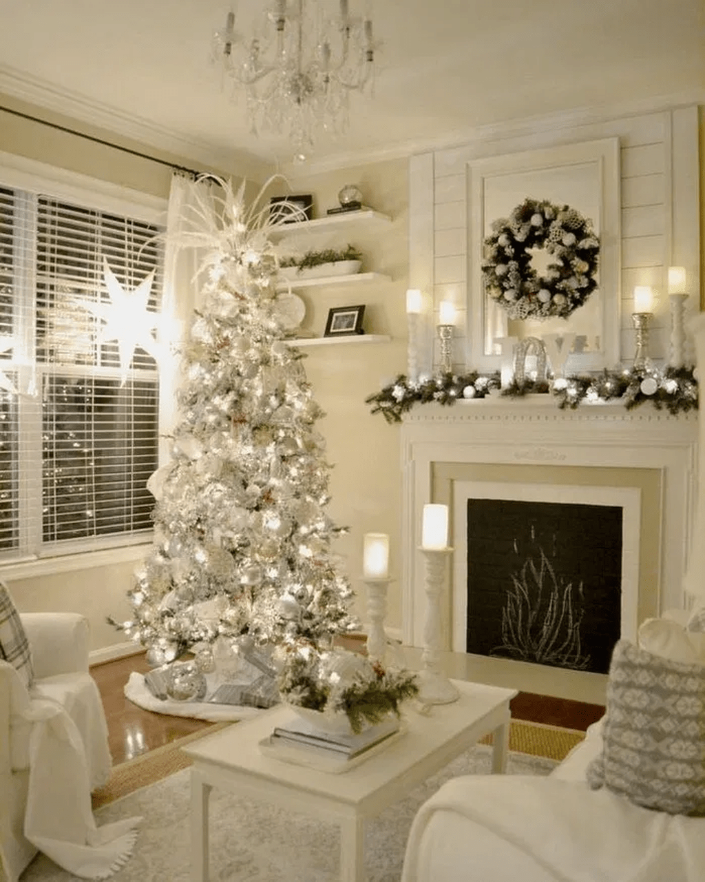 15 Beautiful Christmas White Tree Decorations to Try This Season