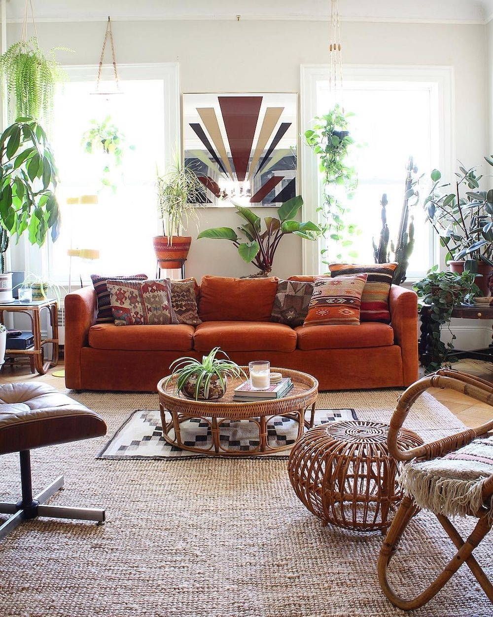 20 Boho Living Room Aesthetic Bench Ideas