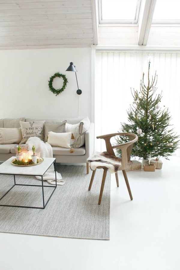 25 Christmas Living Room Design Theme Ideas