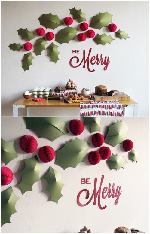 25 Christmas Wall Decor Ideas to Instantly Warm Up Your Home